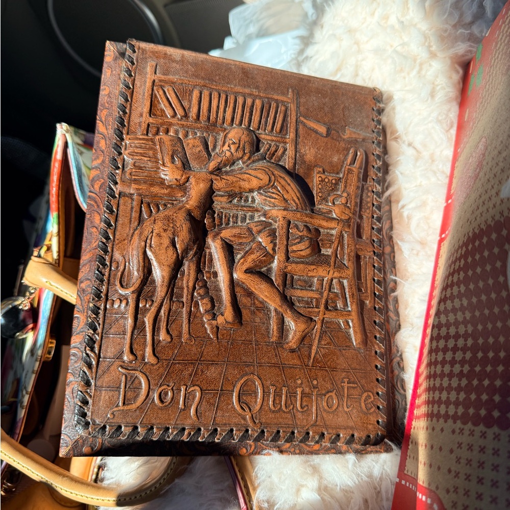 Brown Leather Don Quijote Journal